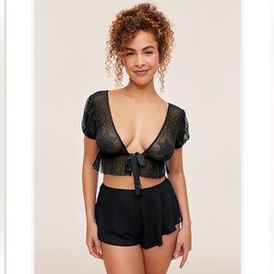 Adore Me Mesh Sexy Pajamas